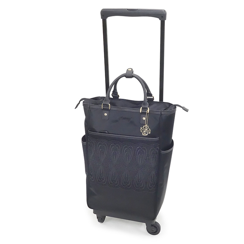 SWANY（スワニー） 横浜老舗の近沢レース店コラボ キャリーバッグ