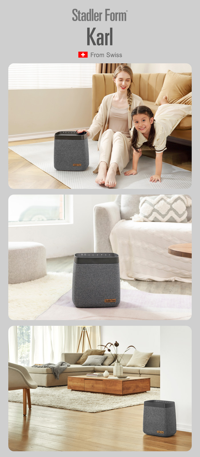 Stadler Form Karl 気化式加湿器 | デザイン家電,季節家電,加湿器