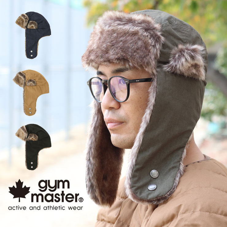 gym master（ジムマスター） フライトキャップ 飛行帽 ブランド 帽子