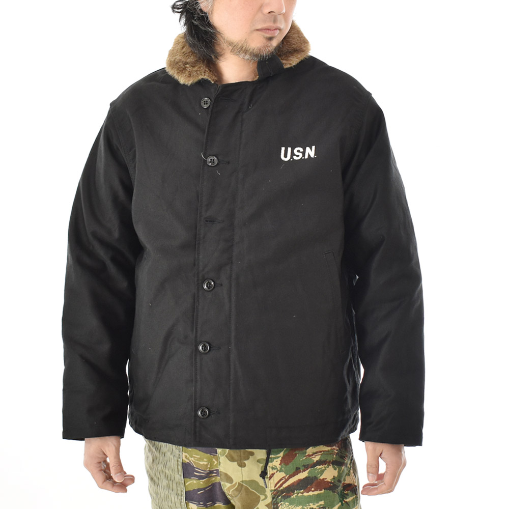 HOUSTON（ヒューストン） HOUSTON N1 N-1デッキジャケットタイトモデル