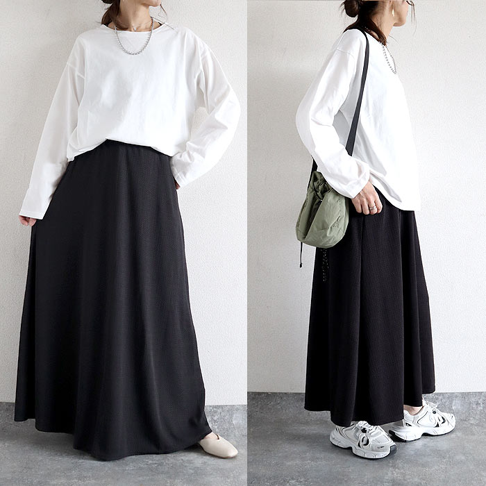 uricca（ウリッカ） スカート フレアスカート ロング レディース 春 夏