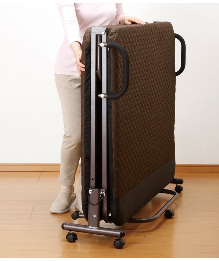 折りたたみベッド リクライニングベッド セミダブル 14段階