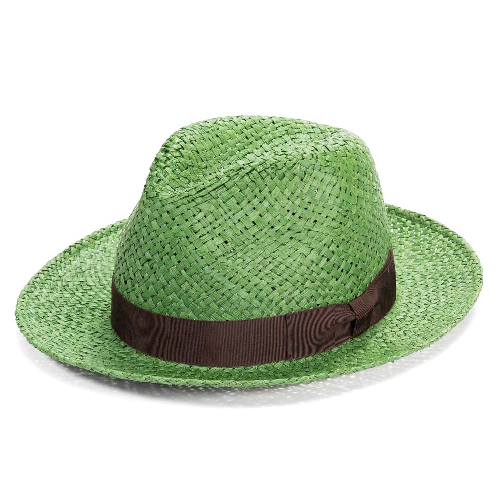ハット メンズ 夏 ストローハット 帽子 つば広ハット 中折れハット
