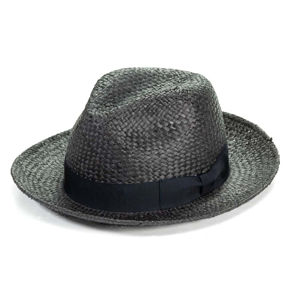 ハット メンズ 夏 ストローハット 帽子 つば広ハット 中折れハット