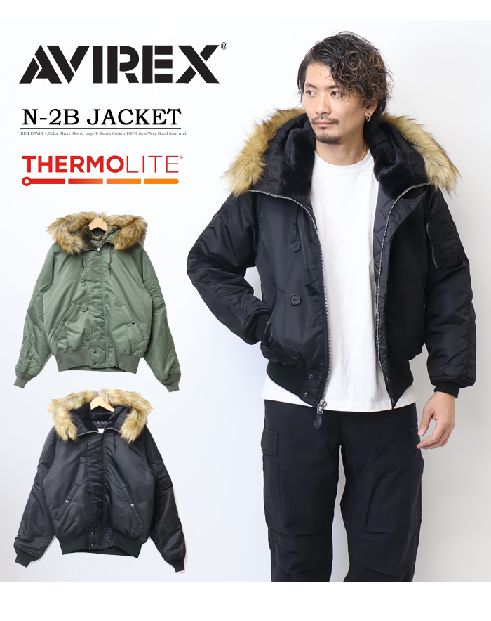 AVIREX（アヴィレックス） N-2B ジャケット コマーシャル メンズ