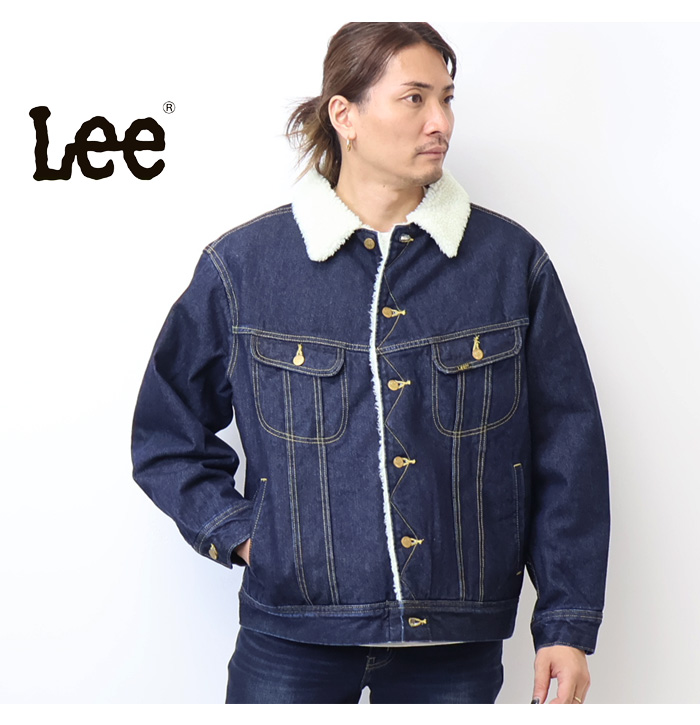 Lee（リー） ボア ストームライダー デニム ボアジャケット Gジャン 裏