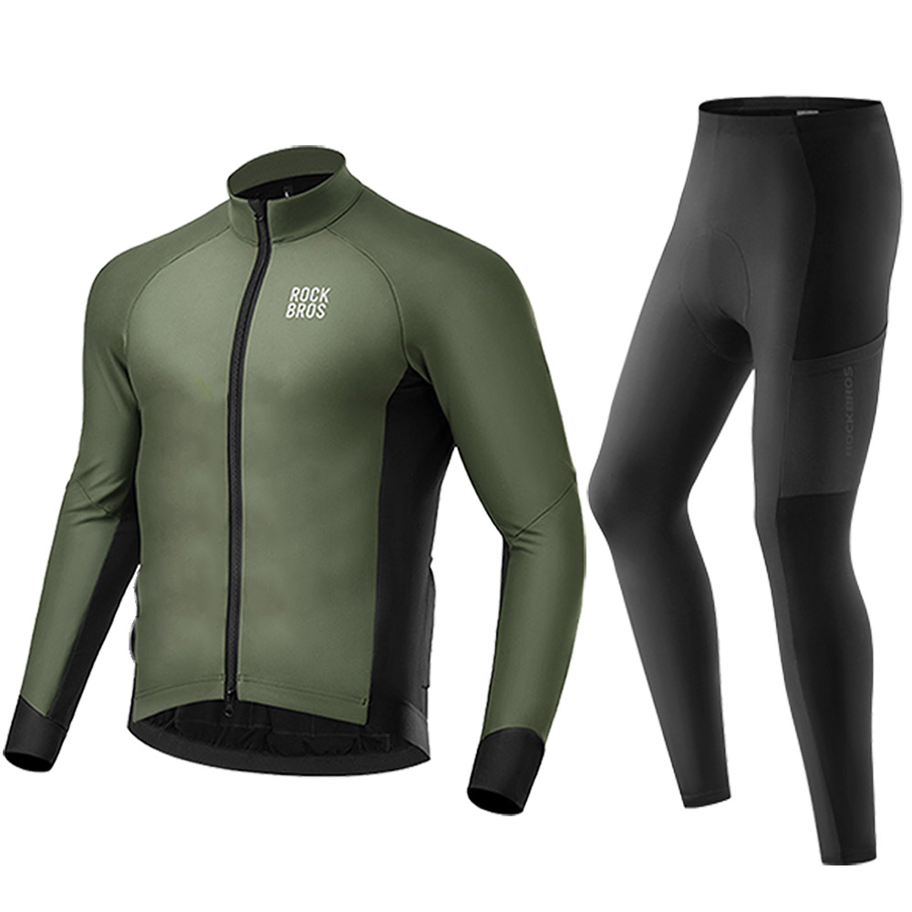 ROCKBROS サイクリング ジャージ ウェア パンツ レーパン パッド付き