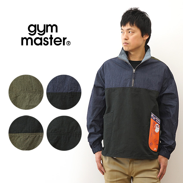 gym master（ジムマスター） ハーフジップ ジャケット ロクヨンクロス
