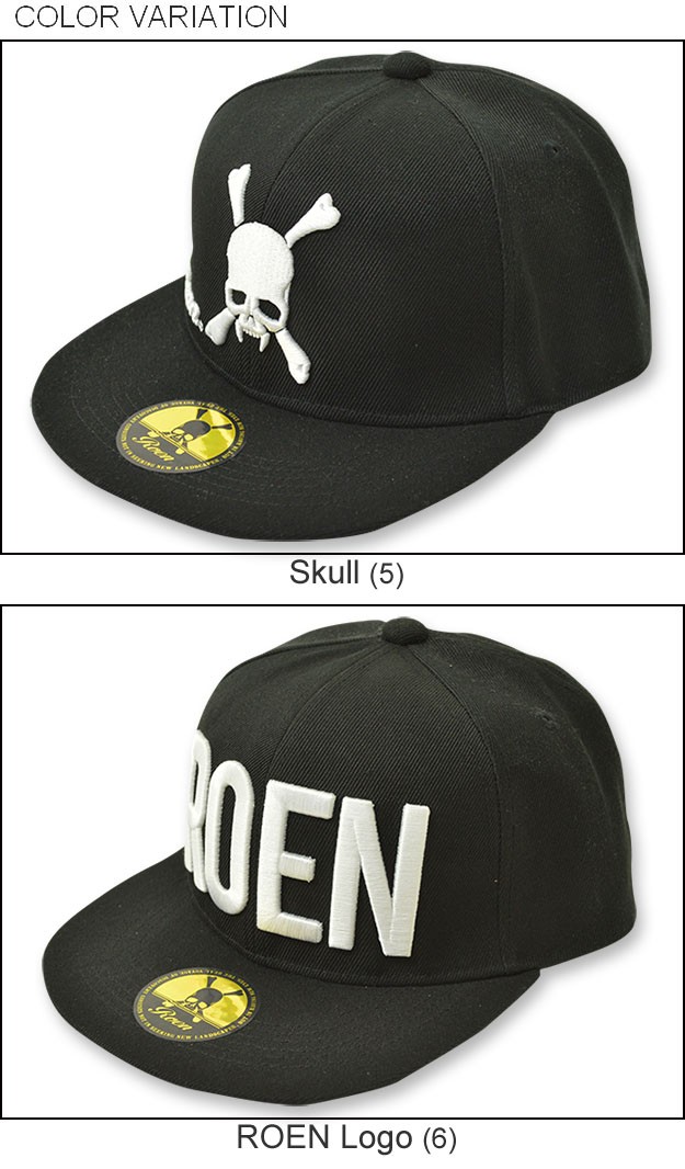 Roen（ロエン） 刺繍 ベースボールキャップ メンズ レディース BB 帽子