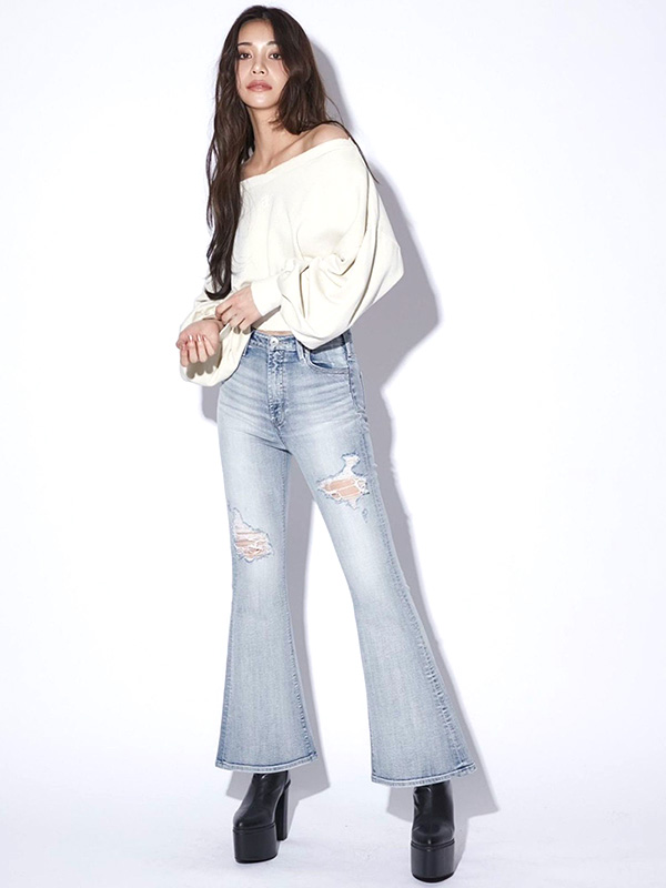 GYDA（ジェイダ） 【在庫処分】GYDA デニム パンツ おしゃれ かわいい