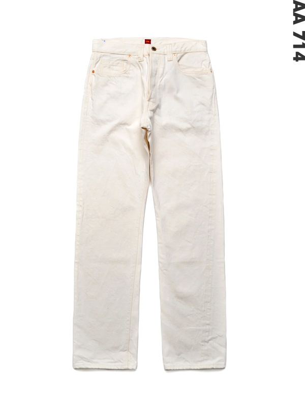 RESOLUTE（リゾルト） RESOLUTE AA714 数量限定 ホワイトデニム メンズ