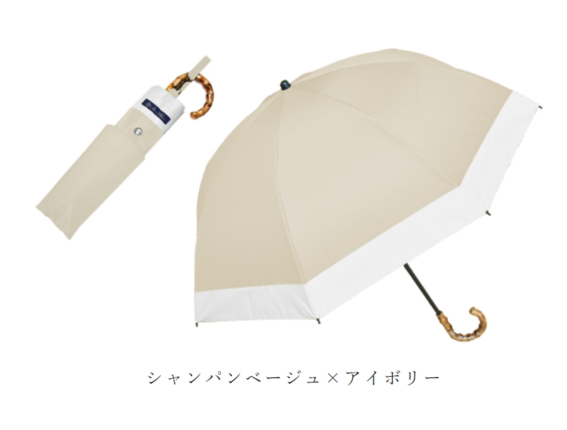 ロサブラン 日傘 完全遮光 折りたたみ uv 晴雨兼用 軽量 2段