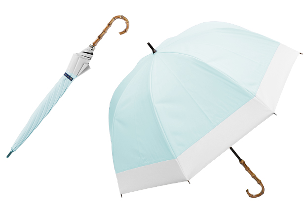 ロサブラン 日傘 完全遮光 長傘 uv 晴雨兼用 1級遮光 遮熱 涼しい