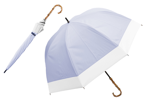 ロサブラン 日傘 完全遮光 長傘 uv 晴雨兼用 1級遮光 遮熱 涼しい