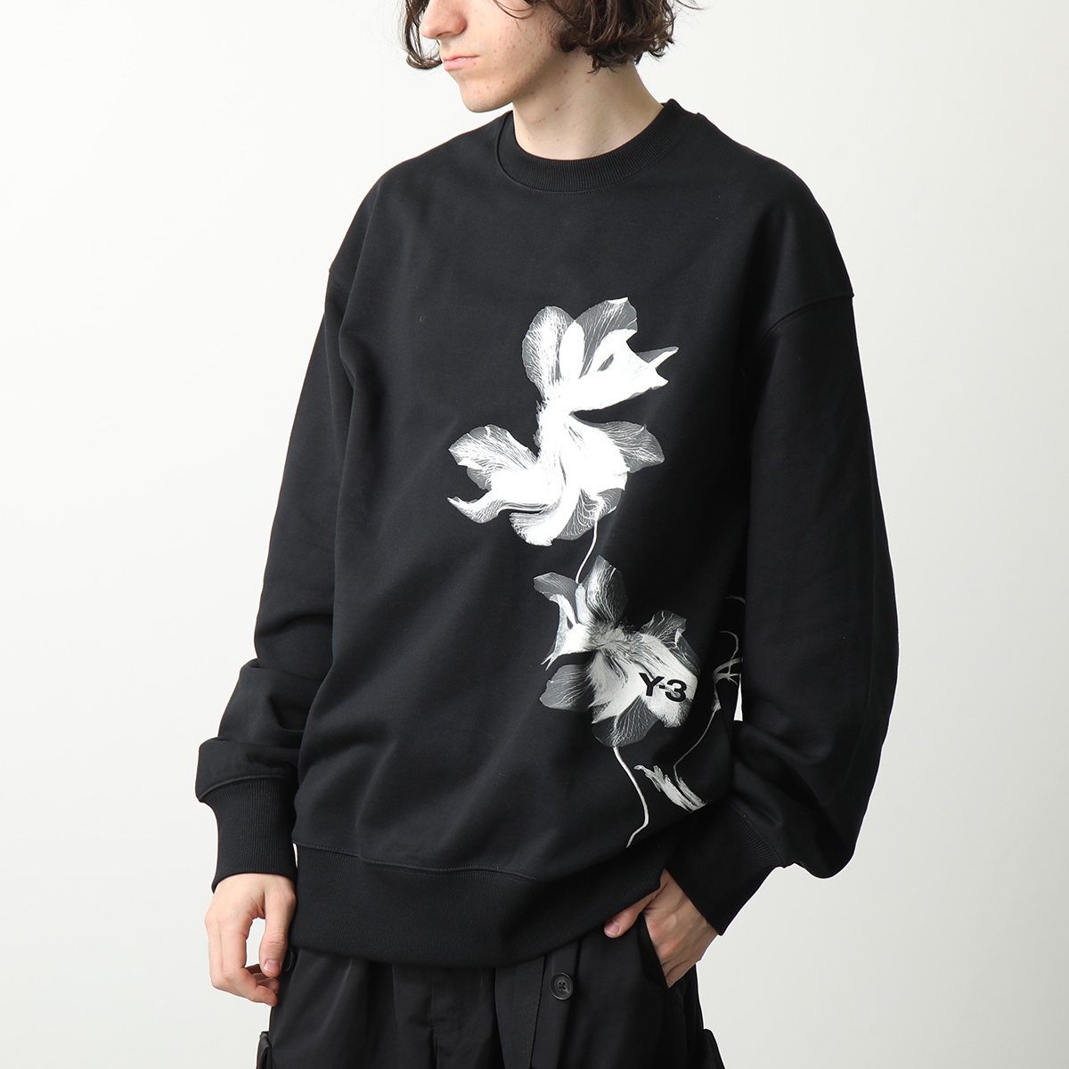 Y-3 ワイスリー トレーナー GFX FT CREW グラフィックス フレンチ