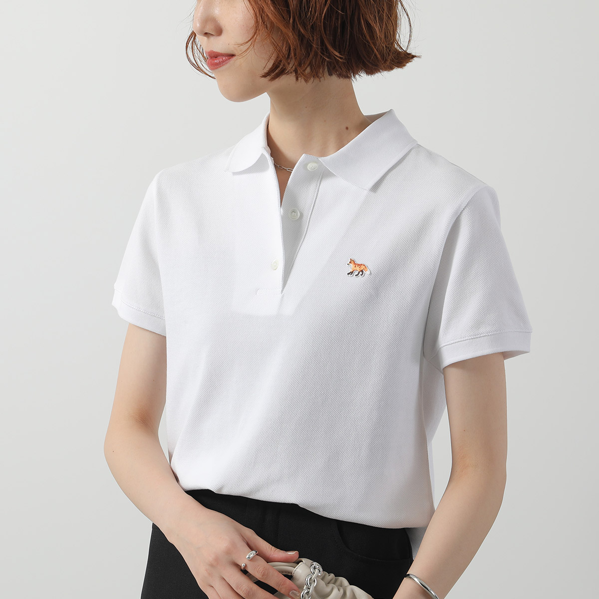 MAISON KITSUNE（メゾン キツネ） ポロシャツ OW00207KJ7010