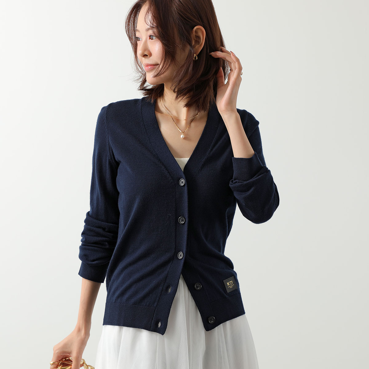 N°21（ヌメロヴェントゥーノ） カーディガン A039 9000 レディース