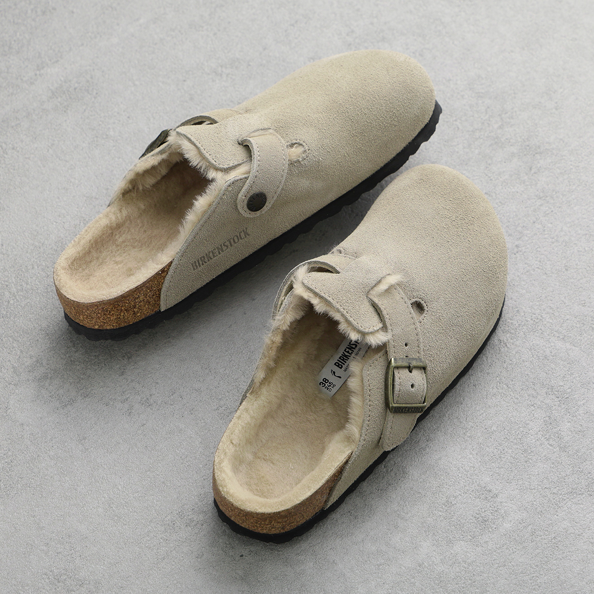 BIRKENSTOCK（ビルケンシュトック） サンダル Boston Shearling