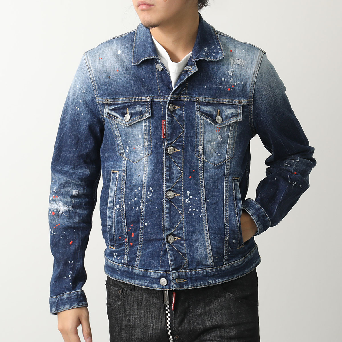 DSQUARED2（ディースクエアード） デニムジャケット DAN JEAN JACKET
