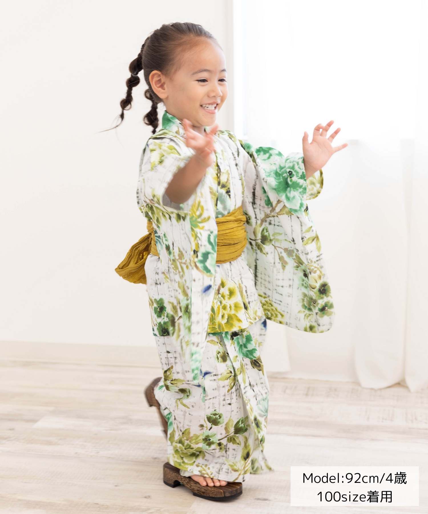 SweetMommy（スウィートマミー） 浴衣 子供 子ども キッズ セット 4点