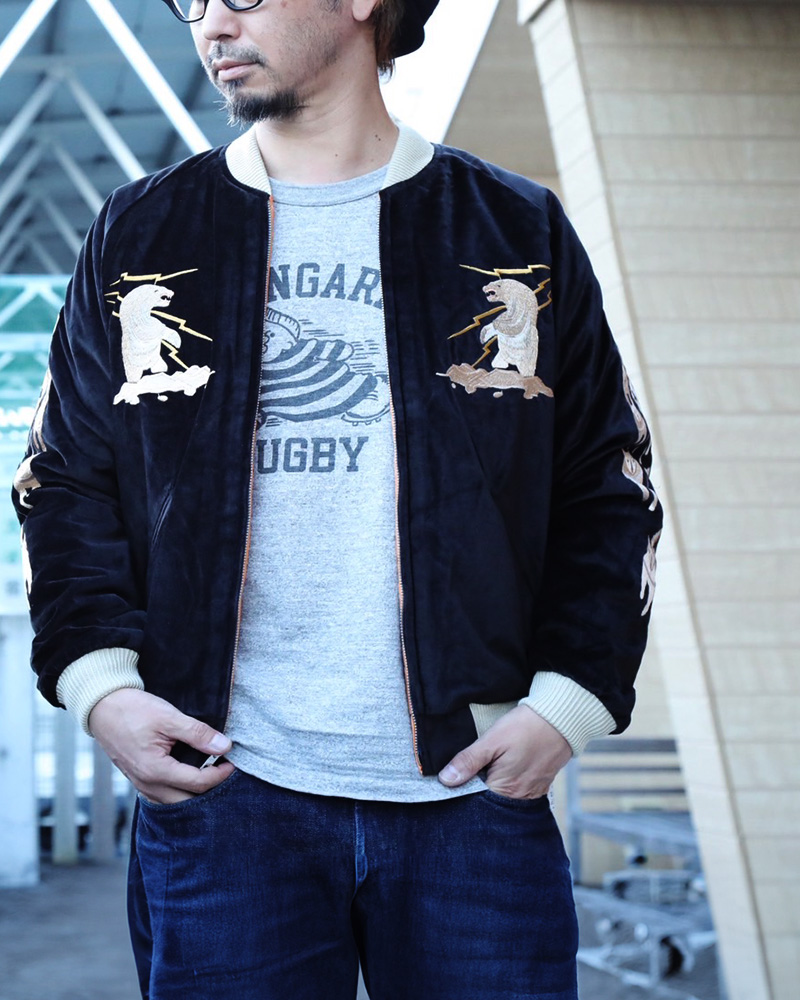 TAILOR TOYO テーラー東洋 スーベニアジャケット スカジャン 別珍 中綿