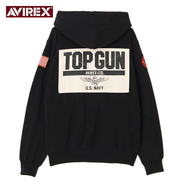 AVIREX（アヴィレックス） アビレックス ジップパーカー DUST DEVILS