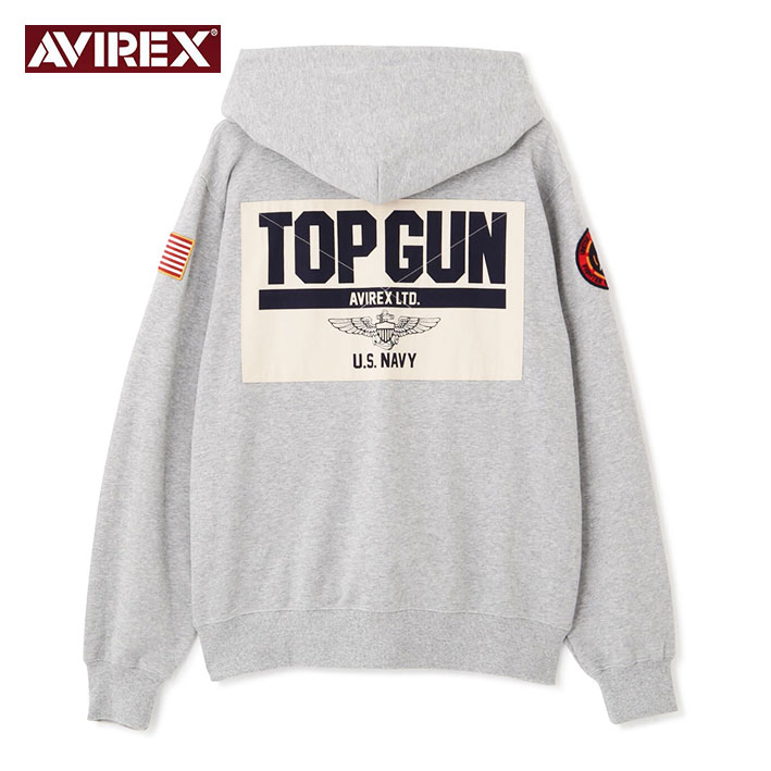 AVIREX（アヴィレックス） アビレックス ジップパーカー DUST DEVILS