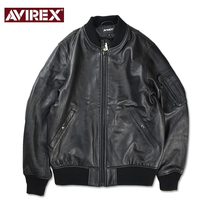 AVIREX（アヴィレックス） アビレックス シープスキン レザー MA-1