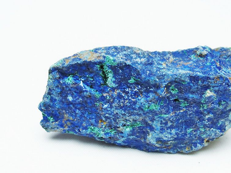 アズライト 藍銅鉱 ブルーマラカイト 原石[t485-3532]
