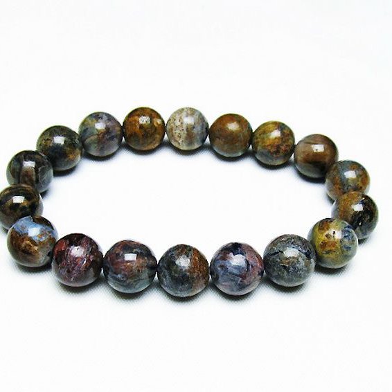 ルチルクォーツ ブレスレット キャッツアイ プラチナルチル 11mm t684