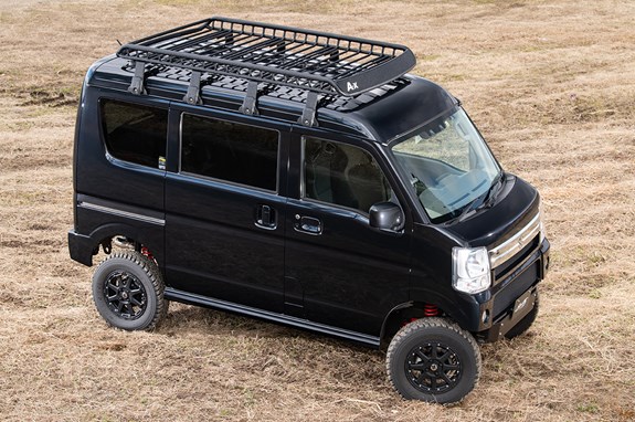 ショウワガレージ ルーフラック フット付 ハイルーフ用 LLサイズ A-x