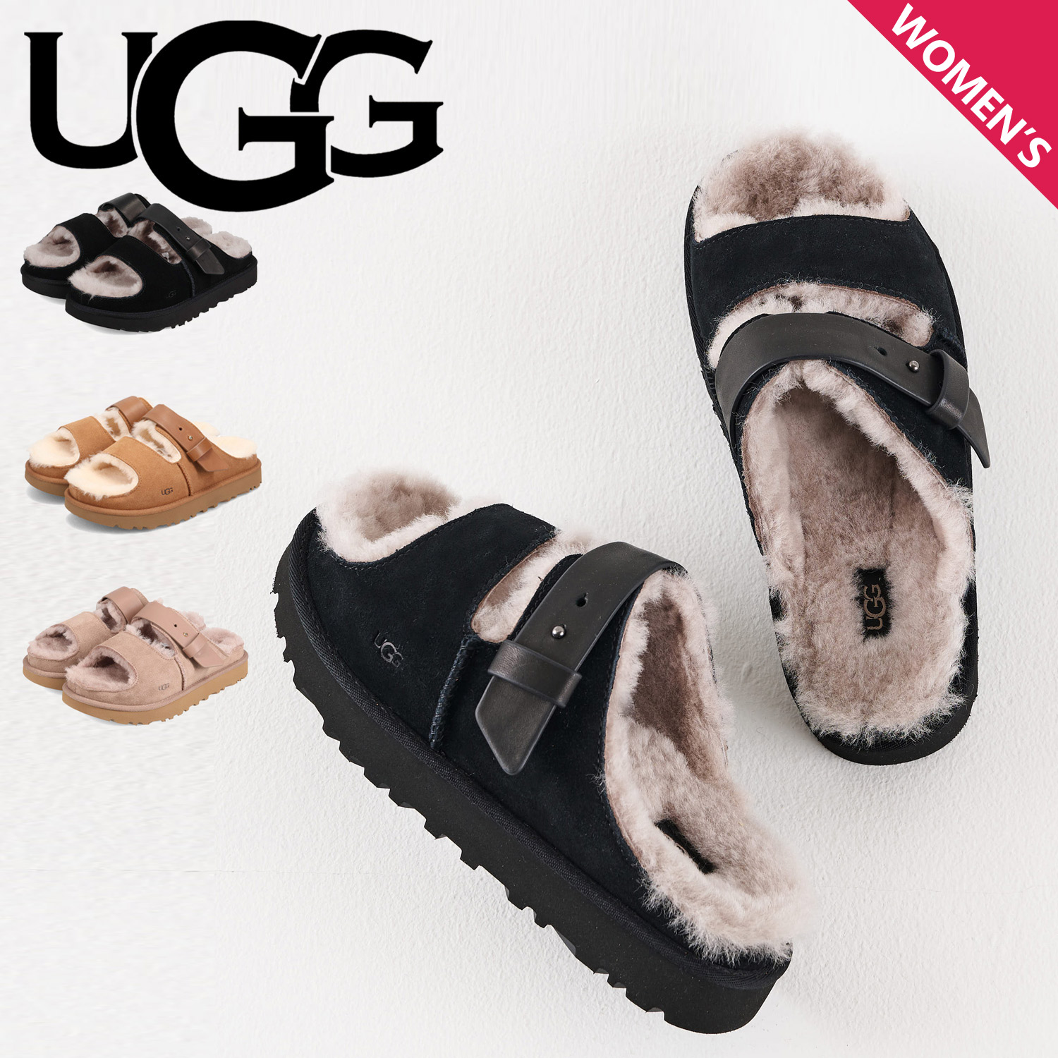 UGG（アグ） サンダル ストラップサンダル グリーンポート ストラップ
