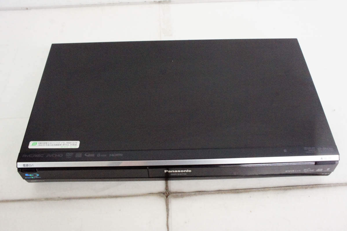 中古 Panasonicパナソニック HDD搭載ハイビジョンブルーレイディスク