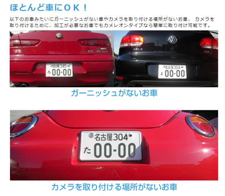 BeatーSonic（ビートソニック） バックカメラ(カメレオン Mini