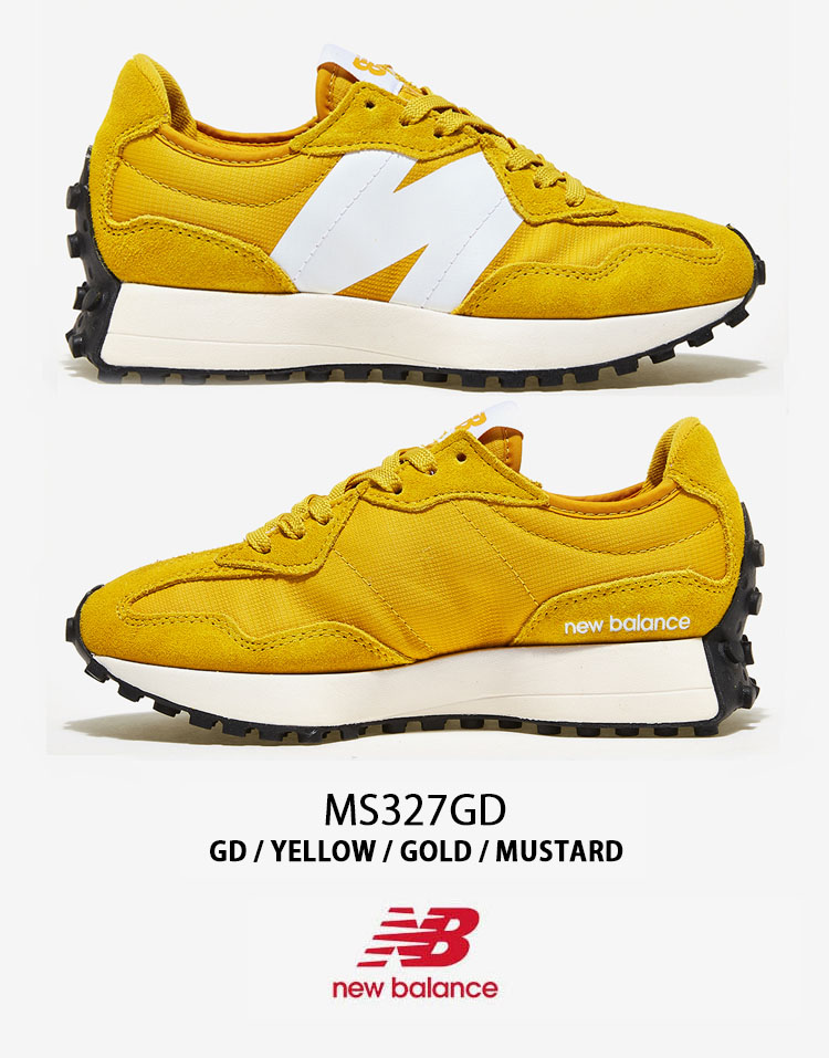 New Balance（ニューバランス） スニーカー 327 MS327GD YELLOW GOLD