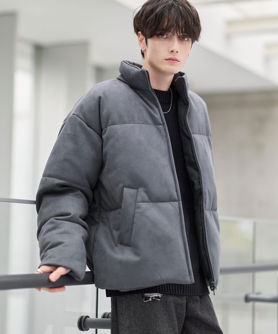 メンズ ダウン アウター 冬 ジャケット ブルゾン コンビネーション