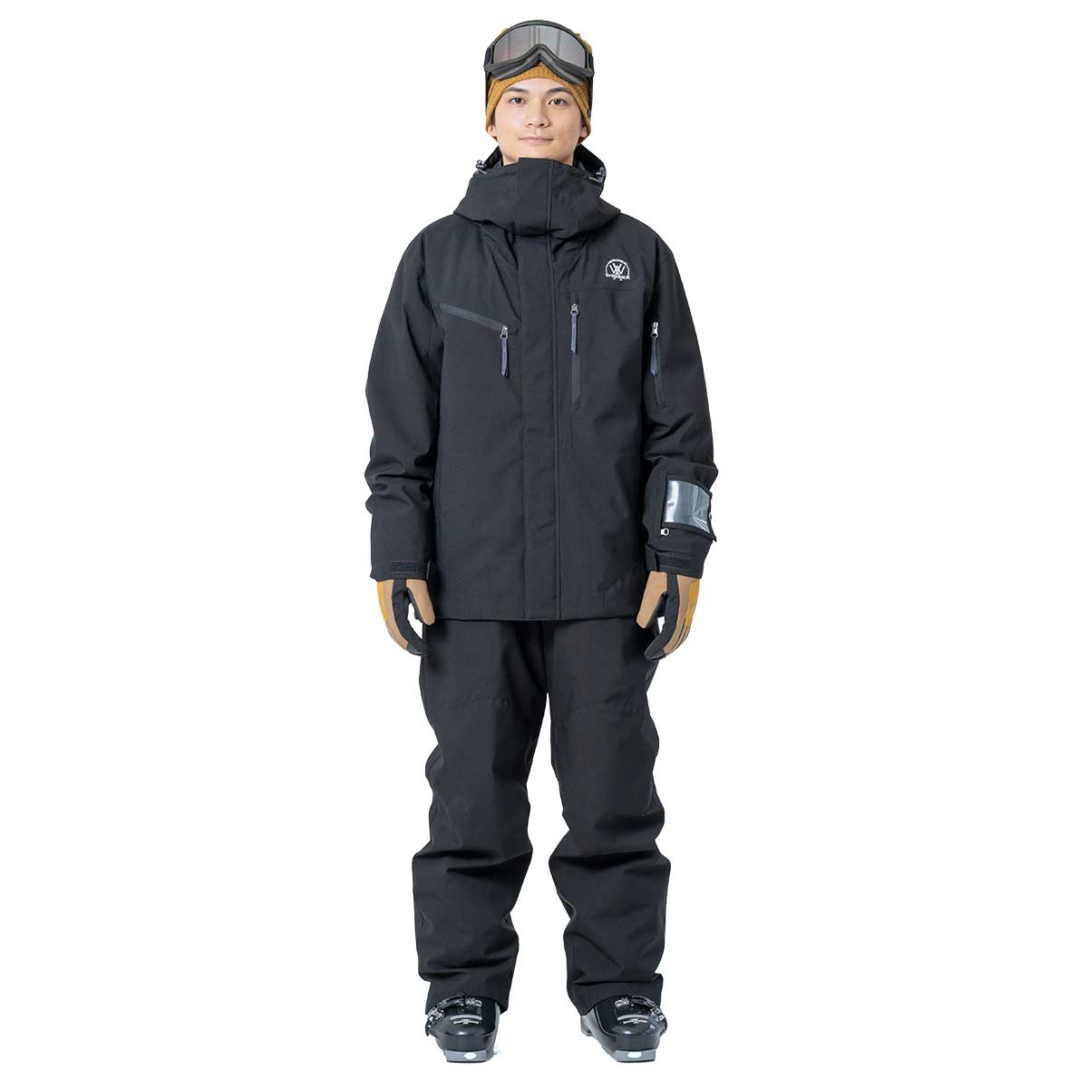 メンズ スキーウェア 上下セット 耐水圧10000mm スノーウェア WINDEX