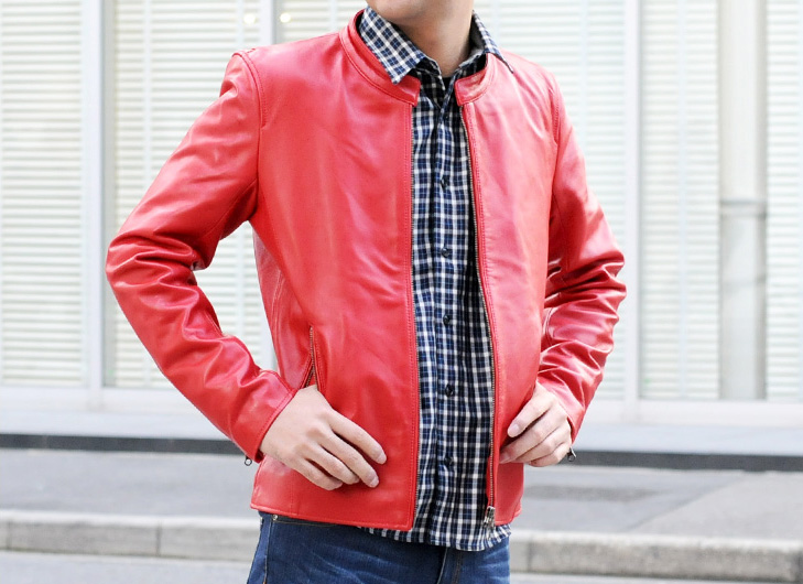 EVOLUTION（エボリューション） レザージャケット メンズ 本革