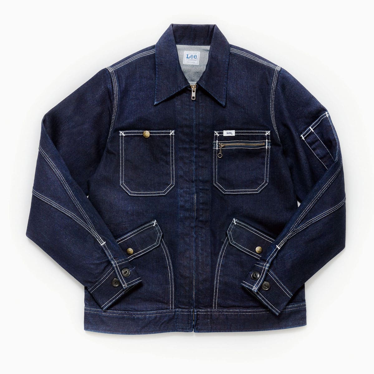 Lee（リー） デニム ジャケット ジップアップジャケット lwb03001