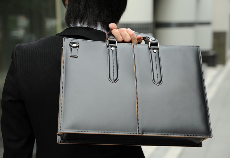 Luggage AOKI 1894 青木鞄 ビジネスバッグ 本革 メンズ A4 2way 枯淡