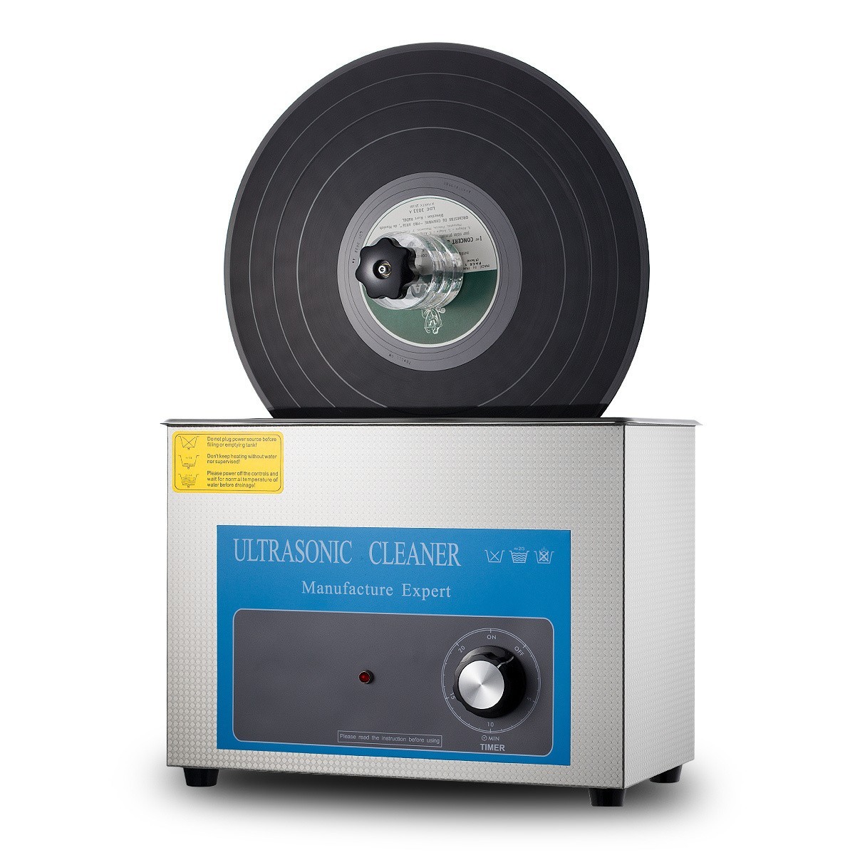 Nobsound 超音波クリーナー LPレコード リフト可能 超音波洗浄機