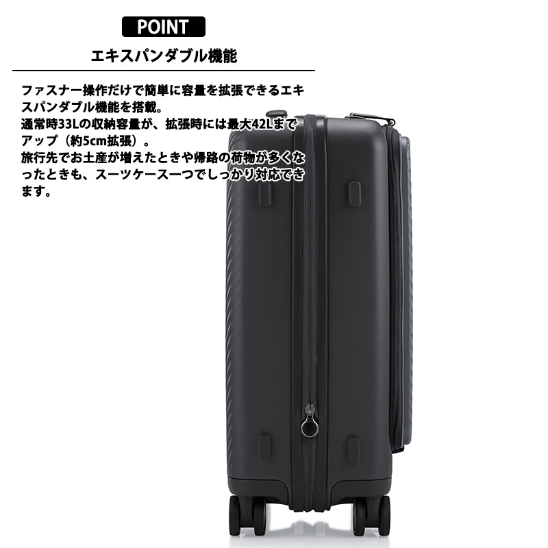 Samsonite（サムソナイト） 送料無料 正規品 スーツケース 機内