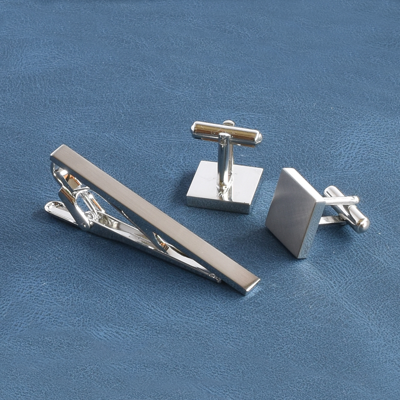 カフス ネクタイピン セット 結婚式 日本製 真鍮 シンプル おしゃれ