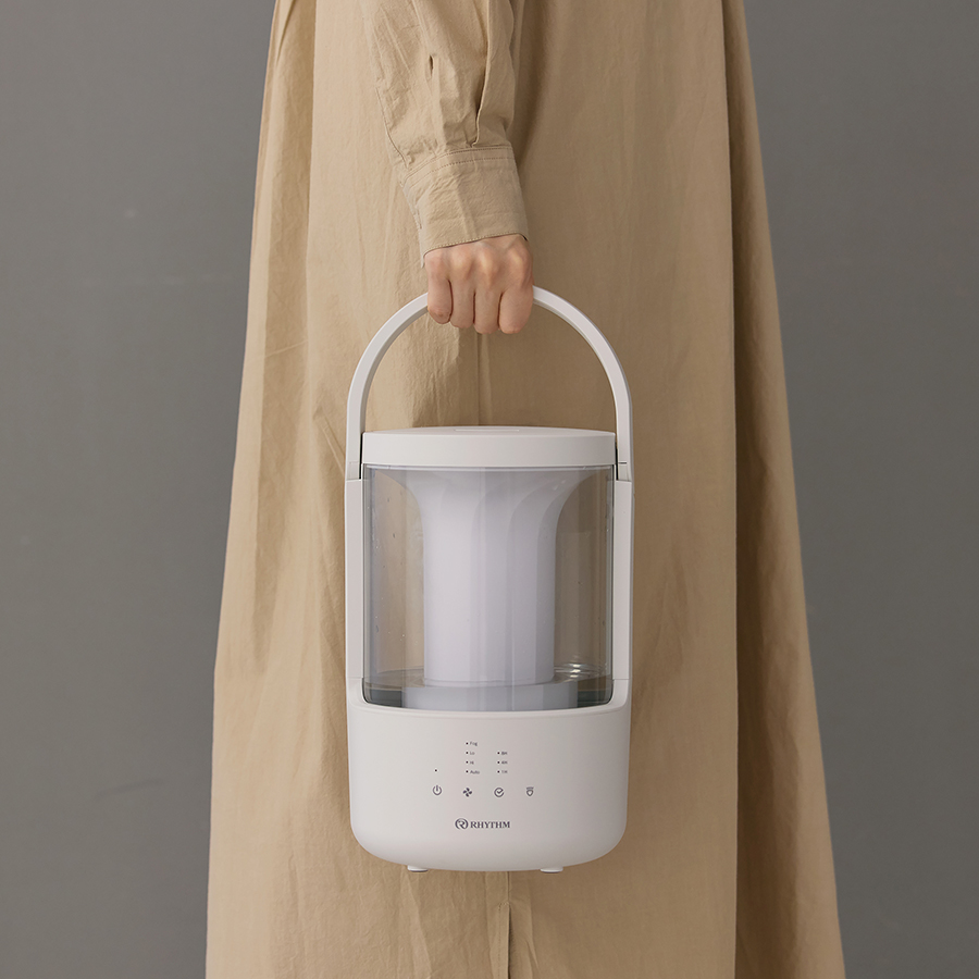 RHYTHM リズム MIST 250 超音波式 プールレス 加湿器 ライトグレー