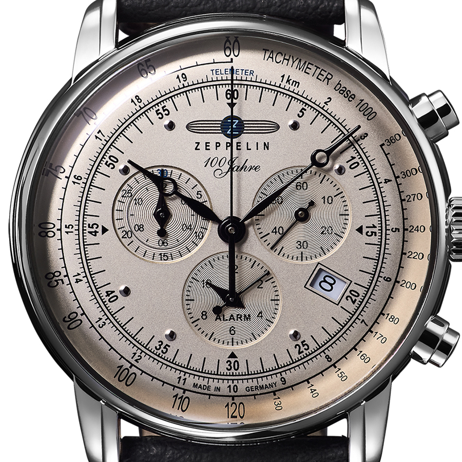 ZEPPELIN（ツェッペリン） 100周年記念シリーズ クロノグラフアラーム