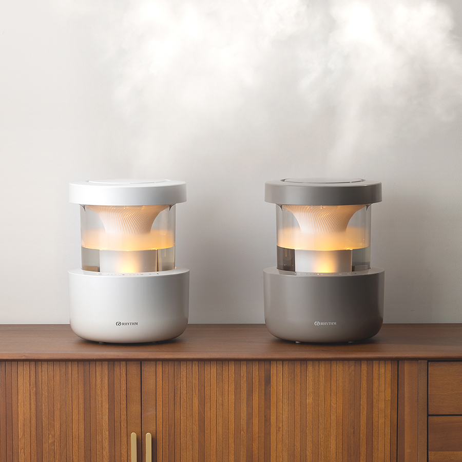 RHYTHM リズム MIST 250 超音波式 プールレス 加湿器 ウォームグレー