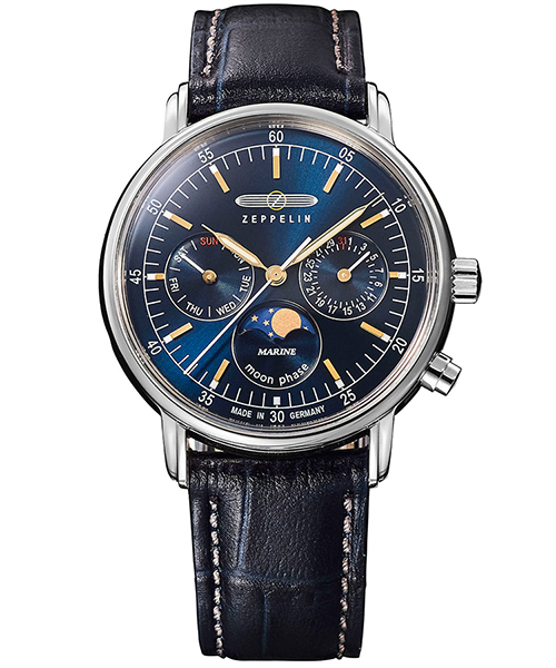 ZEPPELIN（ツェッペリン） マリーネ 36mm ムーンフェイズ 日本限定