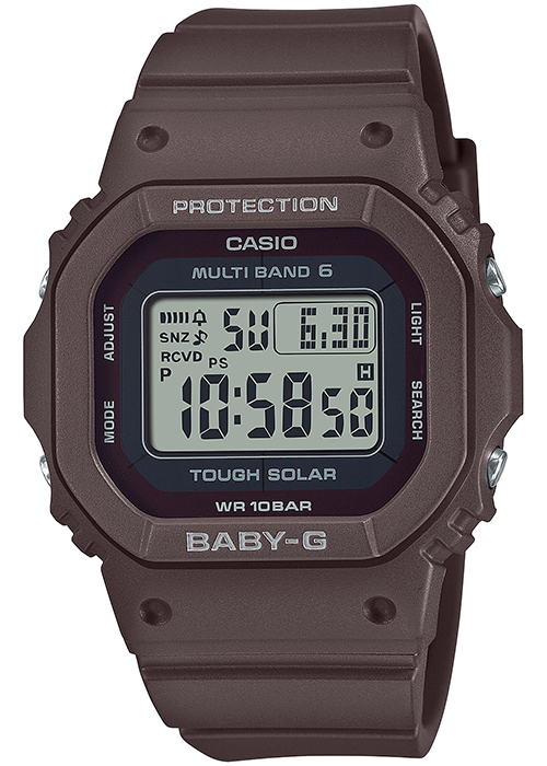 BABY-G 小型 スリム スクエア BGD-5650-5JF レディース 腕時計 電波