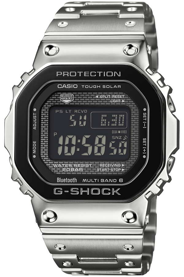 G-SHOCK フルメタル ブラックベゼル GMW-B5000BT-1JF メンズ 腕時計