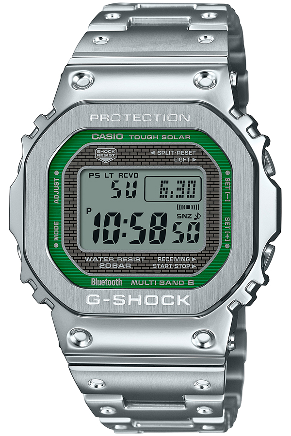 G-SHOCK FULL METAL フルメタル グリーンアクセント GMW-B5000D-3JF
